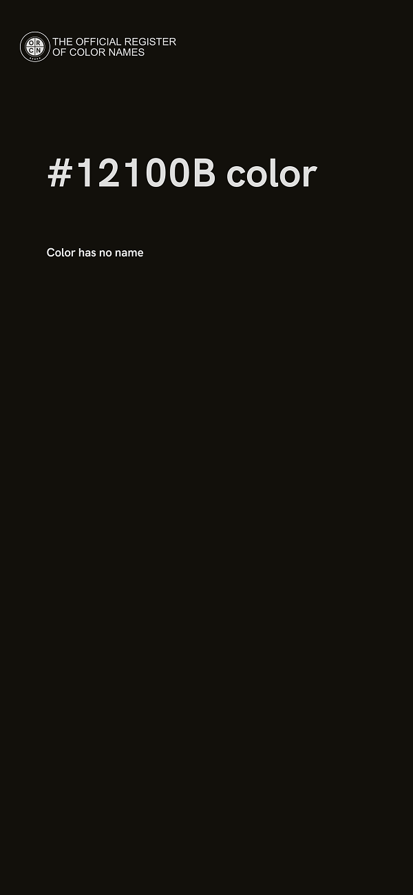 #12100B color image