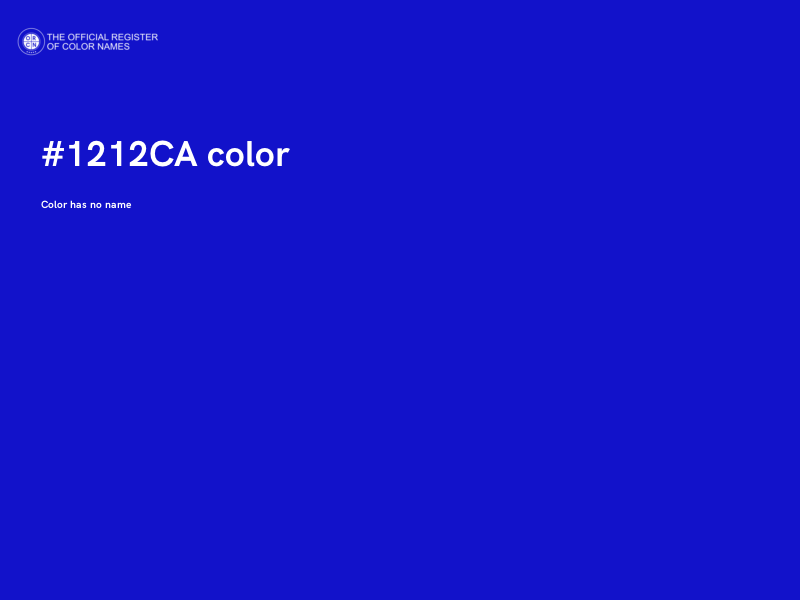 #1212CA color image