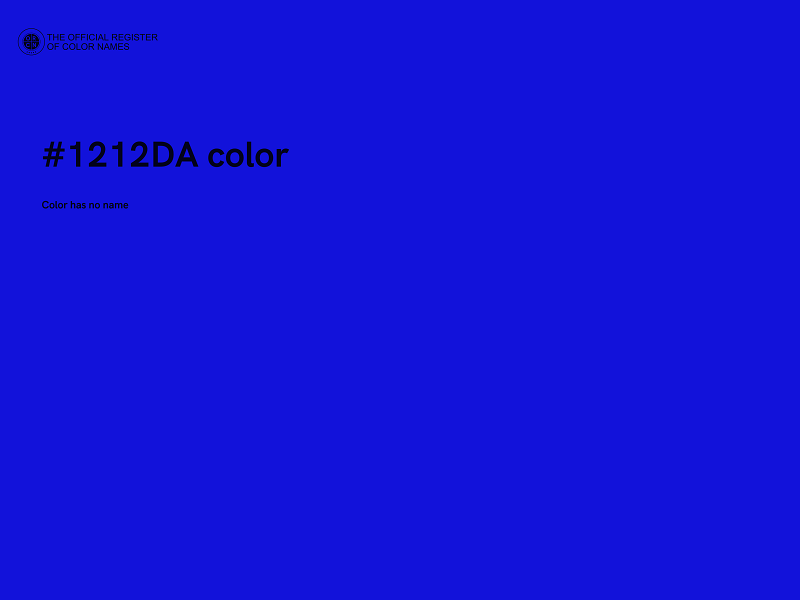 #1212DA color image