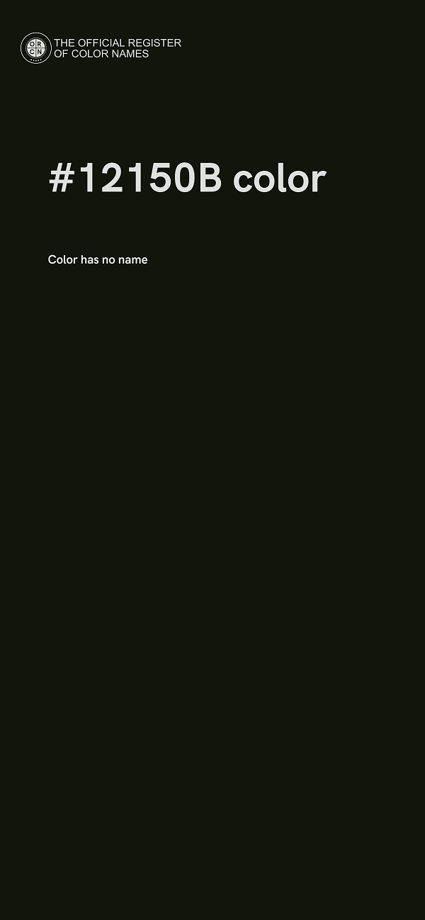 #12150B color image