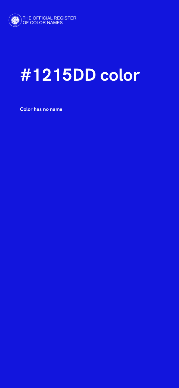#1215DD color image