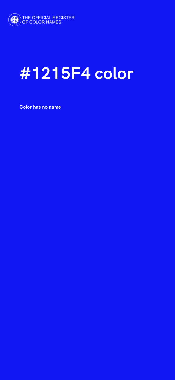 #1215F4 color image