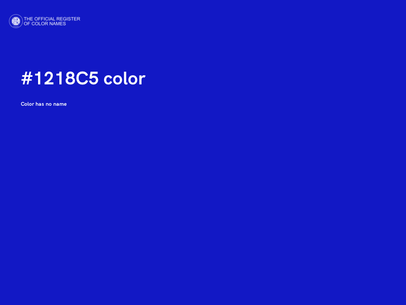 #1218C5 color image