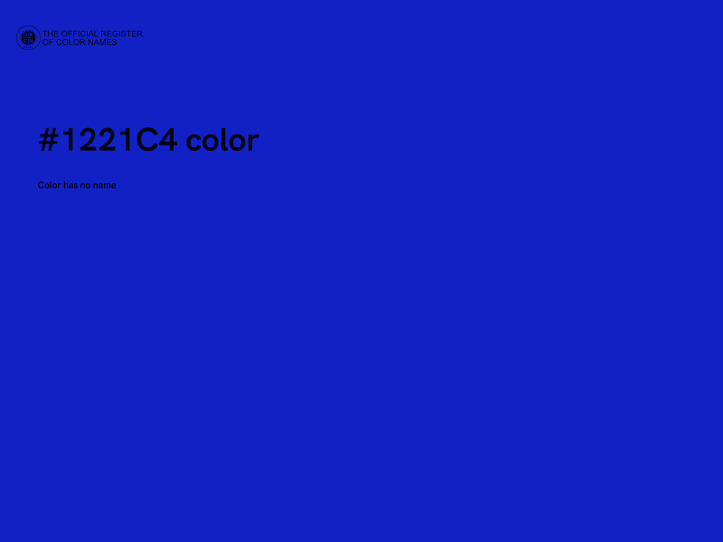 #1221C4 color image