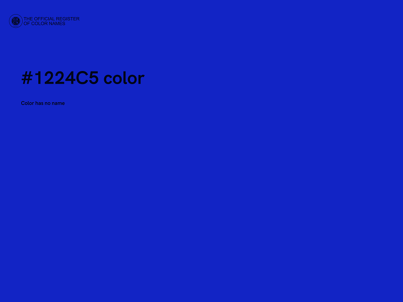 #1224C5 color image