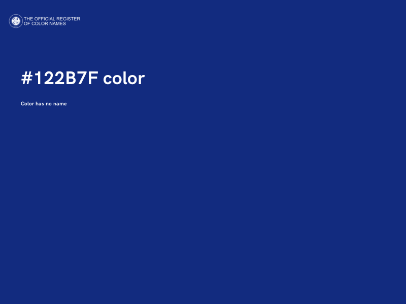 #122B7F color image