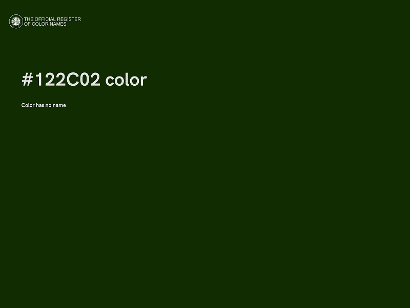 #122C02 color image