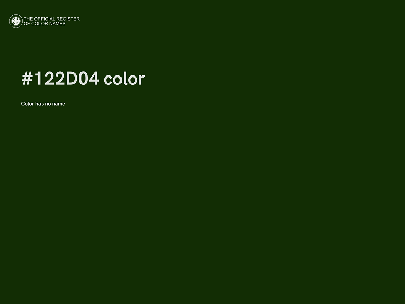 #122D04 color image
