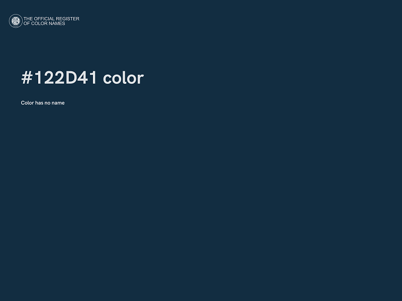 #122D41 color image