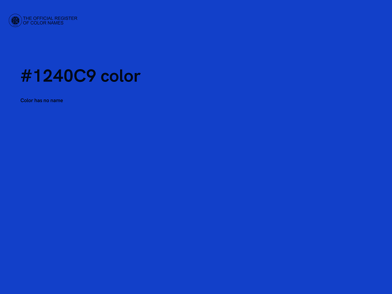 #1240C9 color image