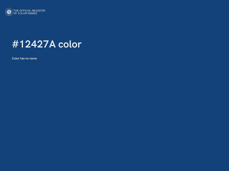 #12427A color image