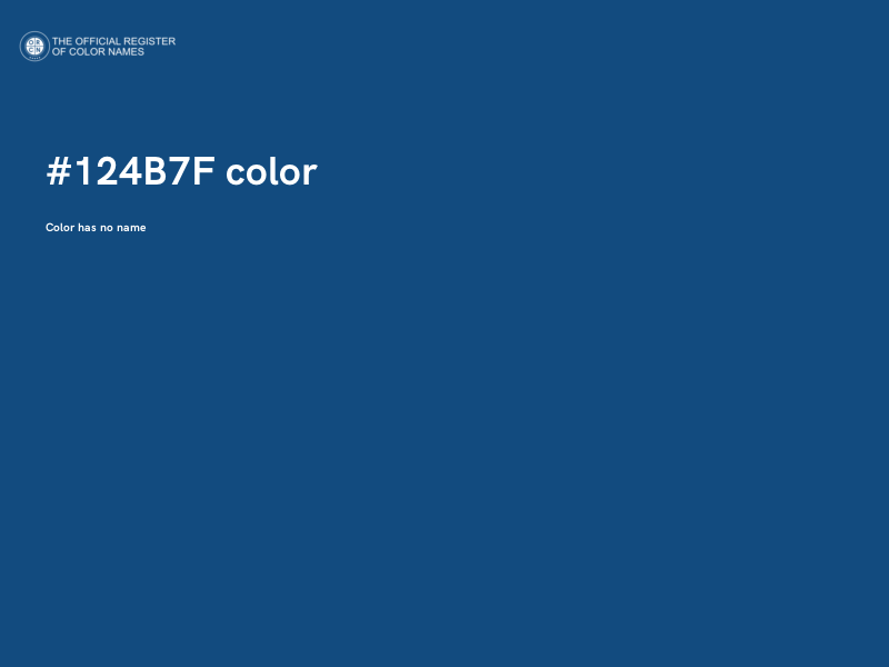 #124B7F color image