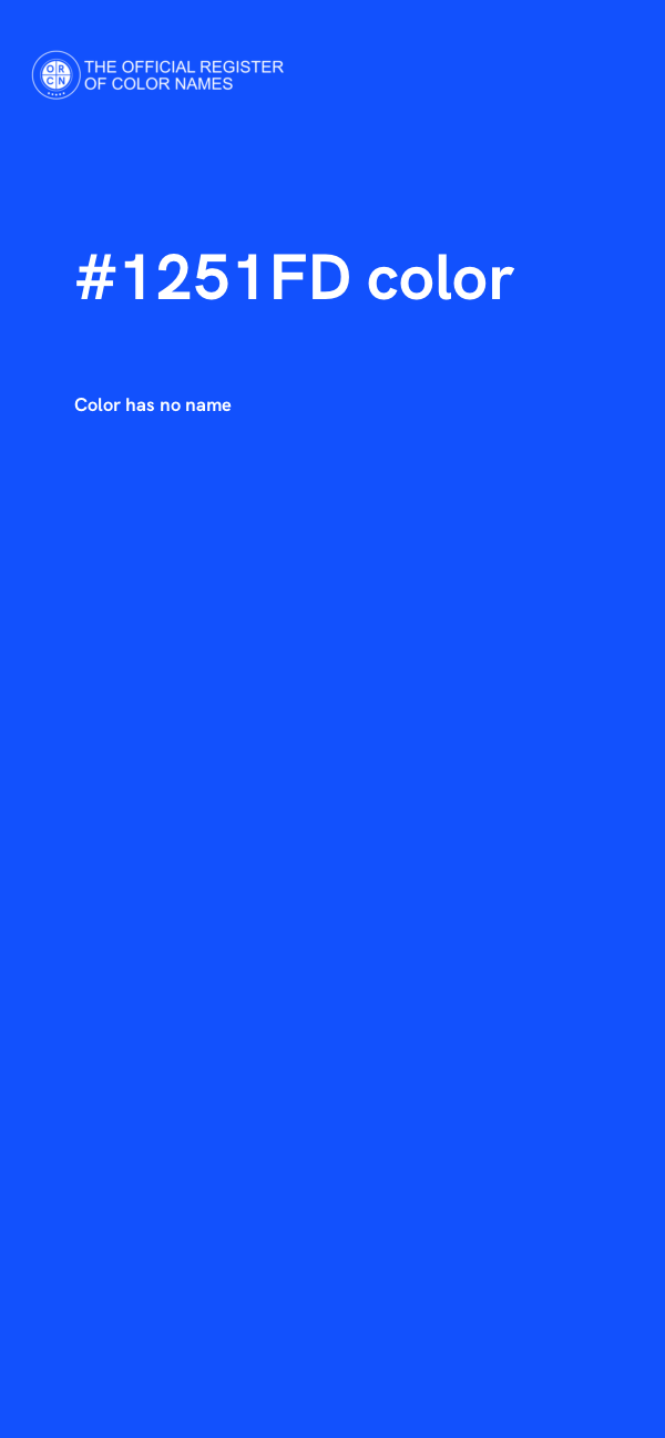 #1251FD color image