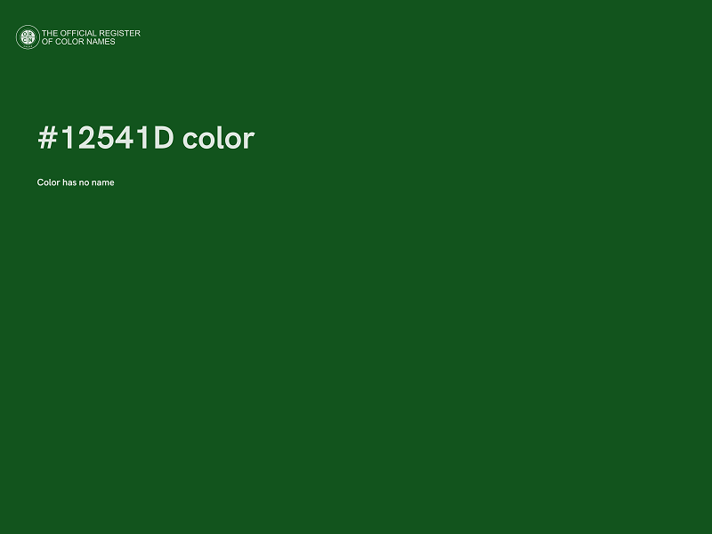#12541D color image