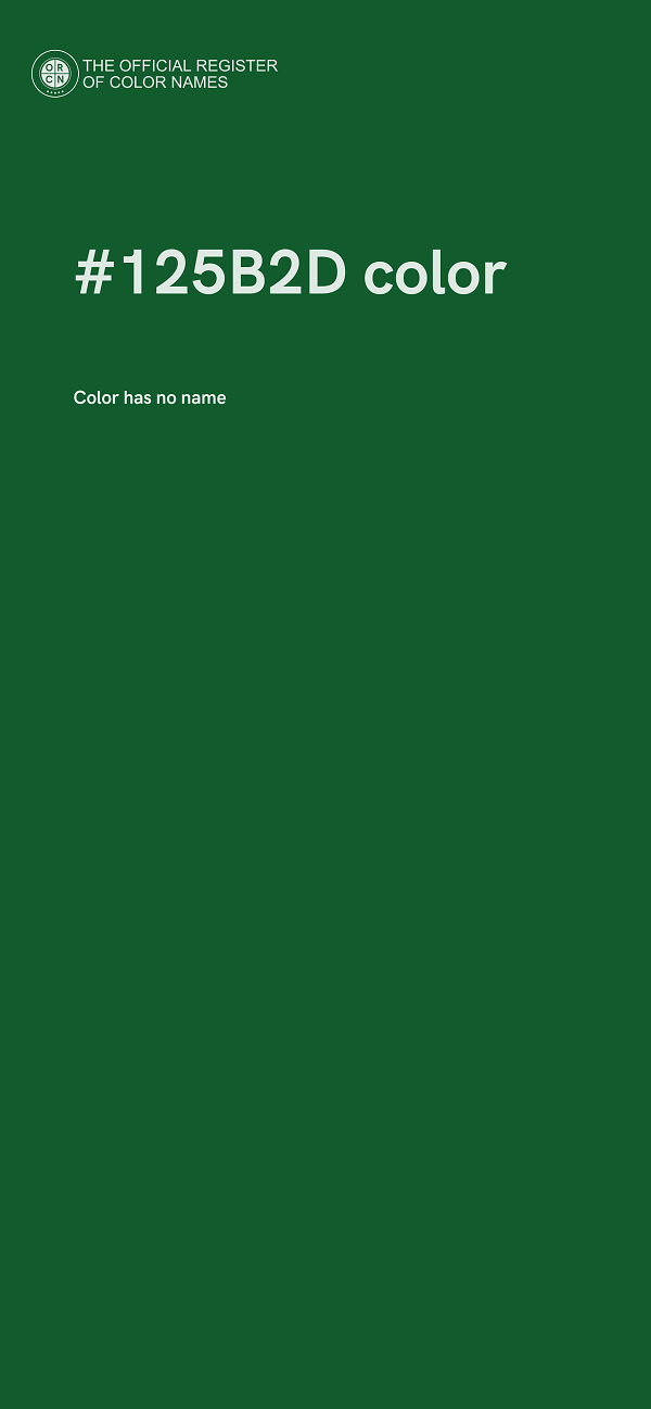 #125B2D color image