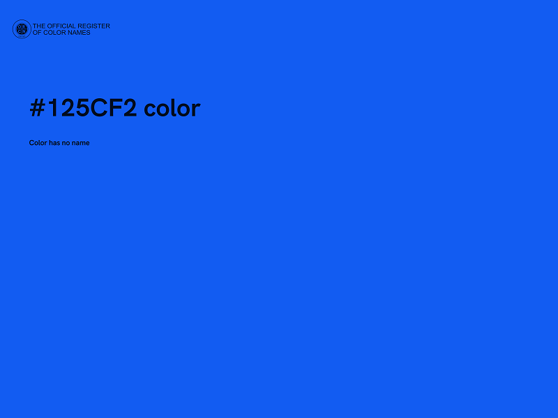 #125CF2 color image