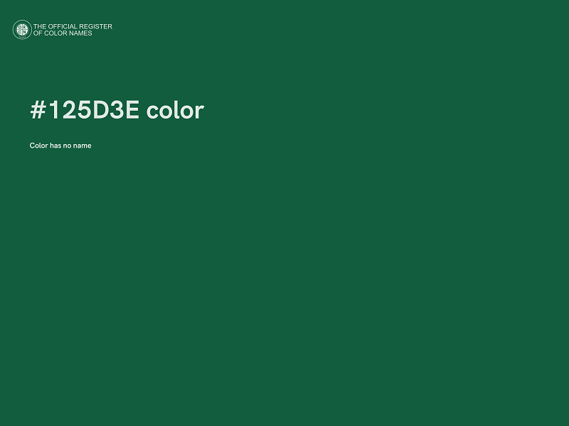 #125D3E color image