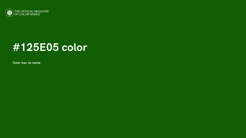 #125E05 color image