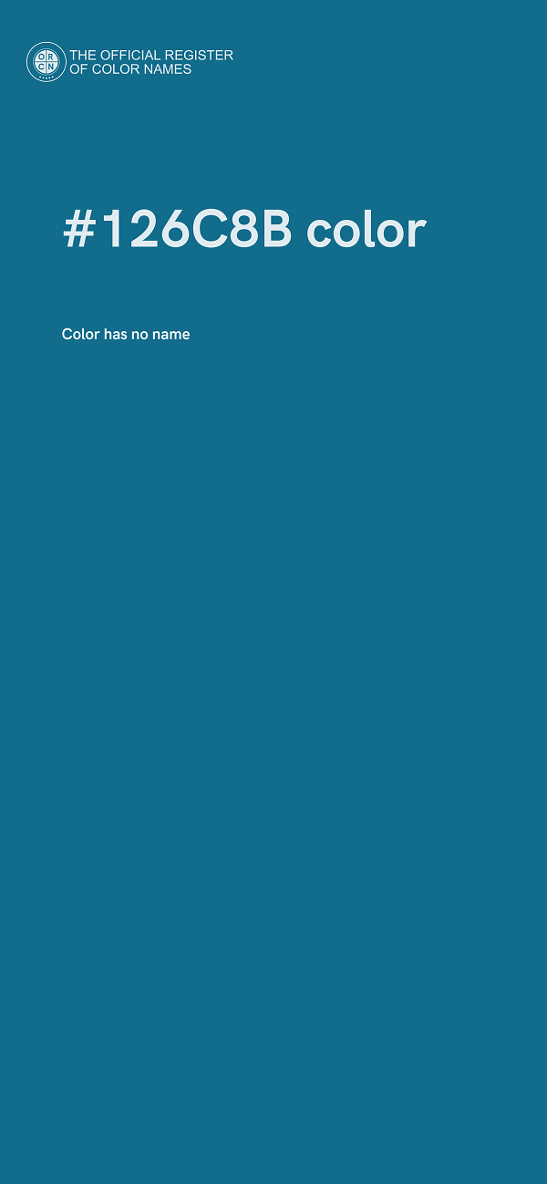 #126C8B color image