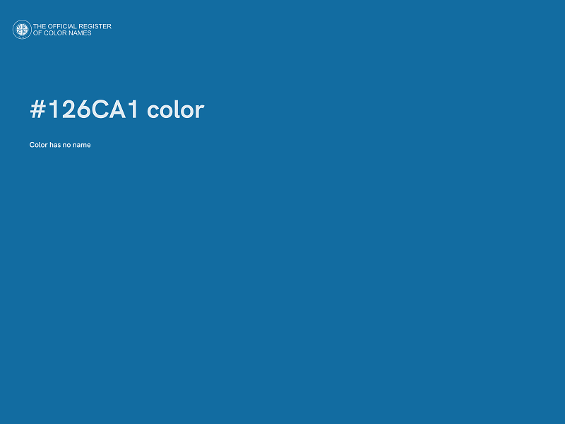 #126CA1 color image