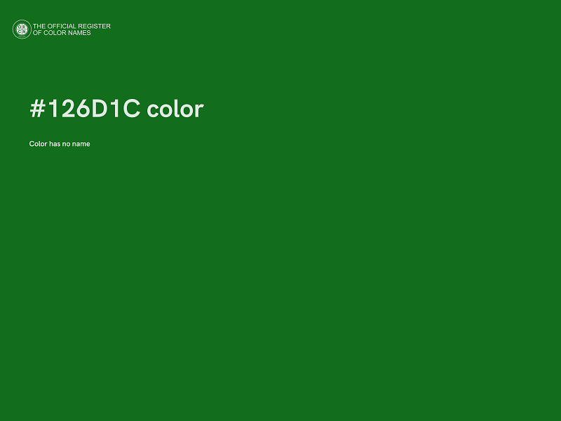 #126D1C color image