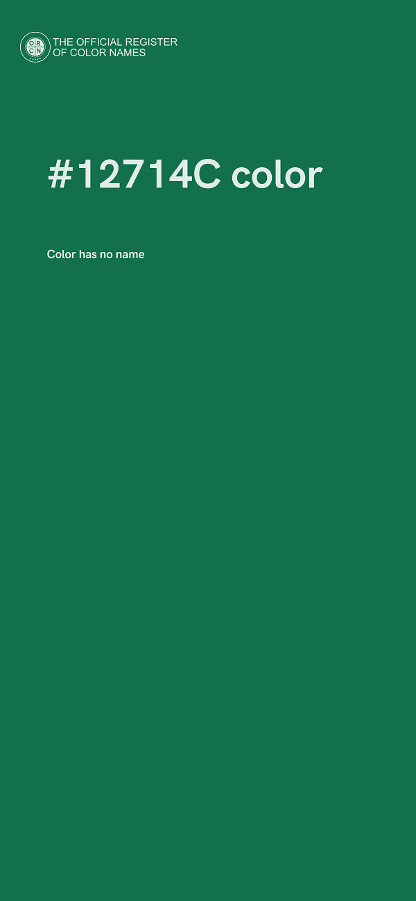 #12714C color image