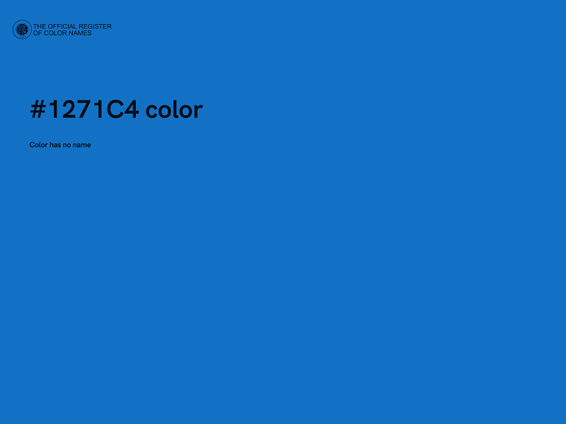 #1271C4 color image