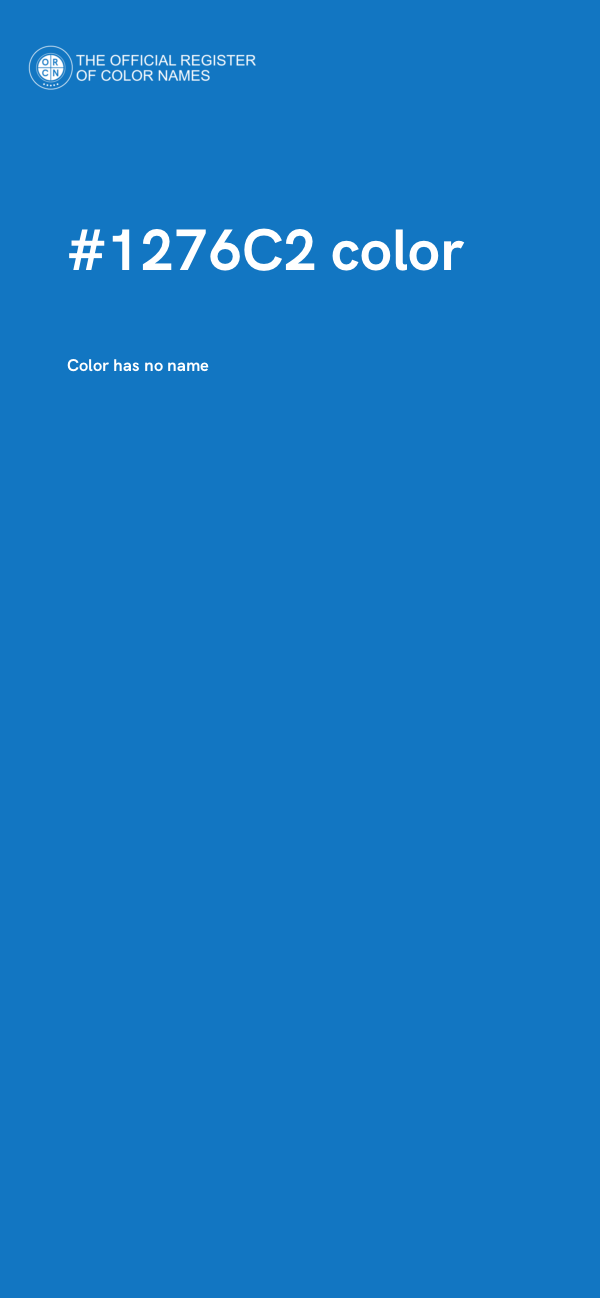 #1276C2 color image