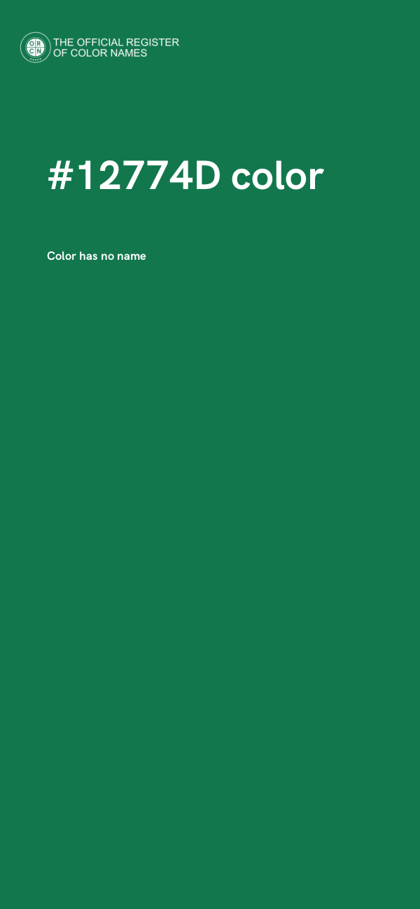 #12774D color image
