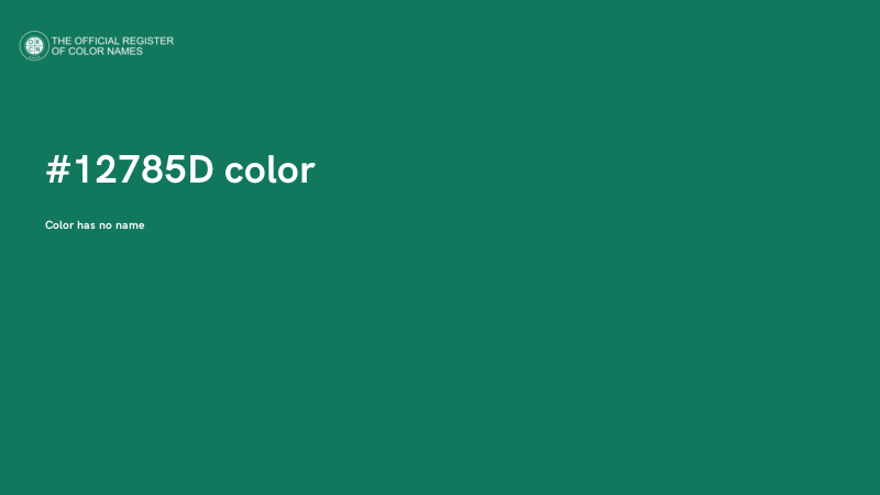 #12785D color image