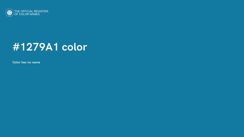 #1279A1 color image