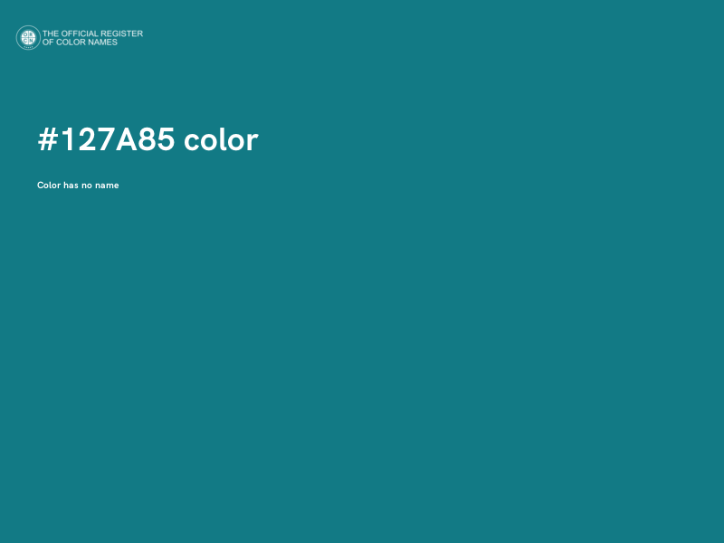 #127A85 color image