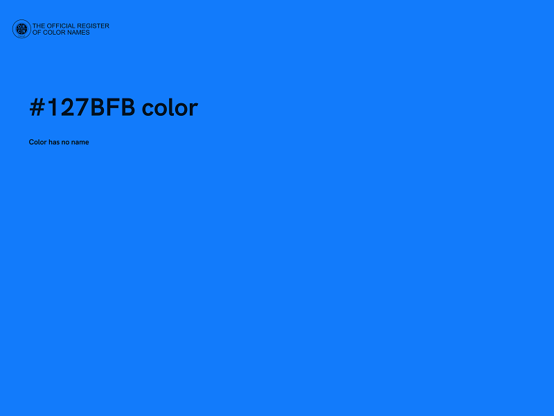 #127BFB color image