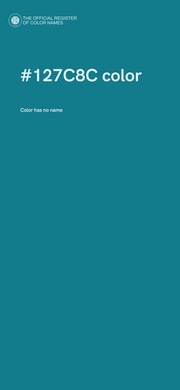 #127C8C color image