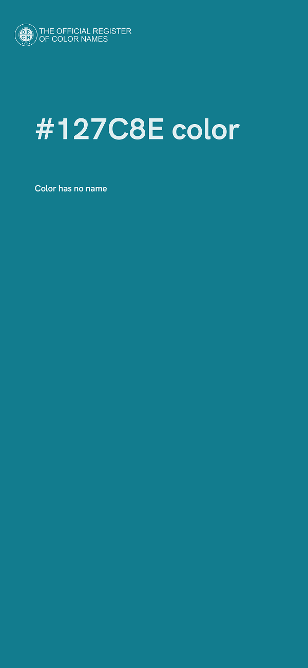 #127C8E color image