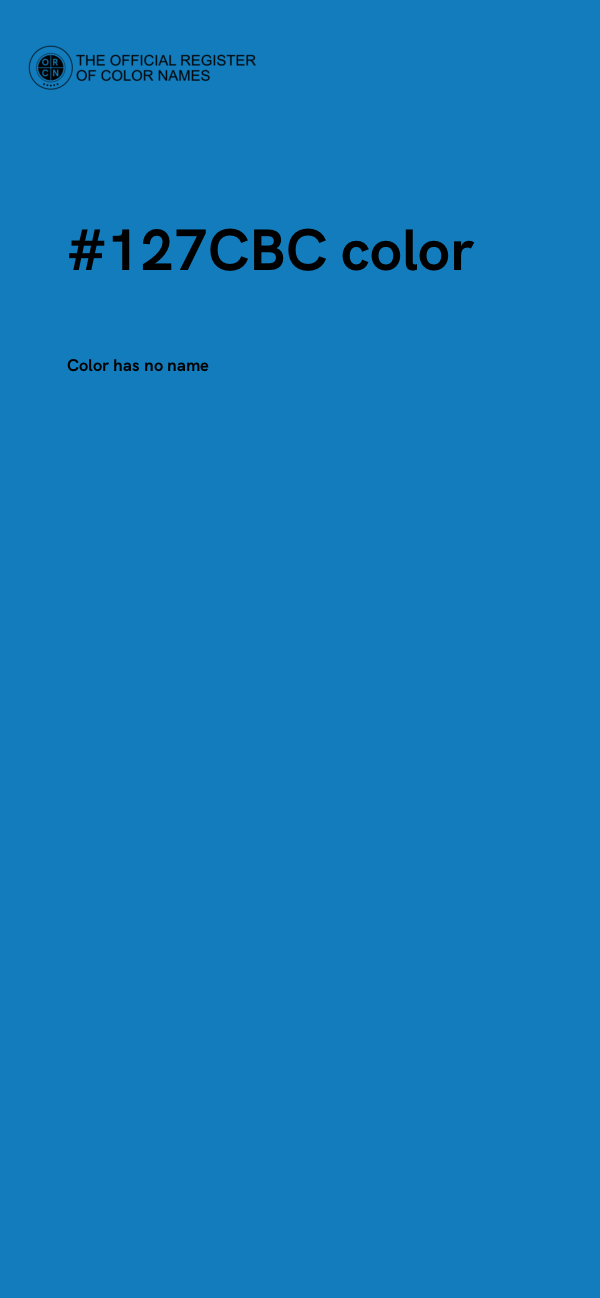 #127CBC color image