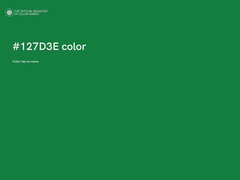 #127D3E color image