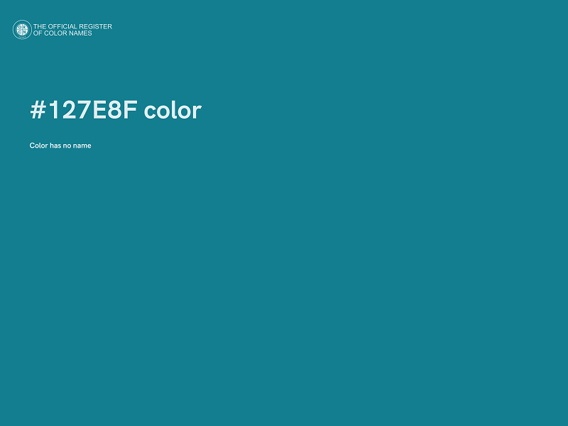 #127E8F color image