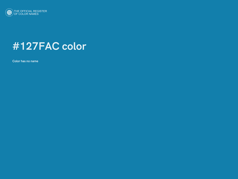#127FAC color image