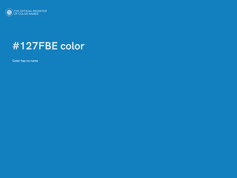 #127FBE color image