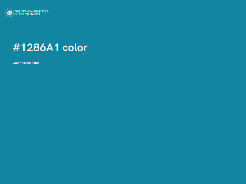 #1286A1 color image