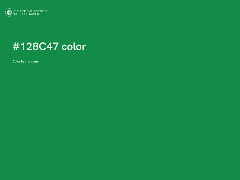 #128C47 color image
