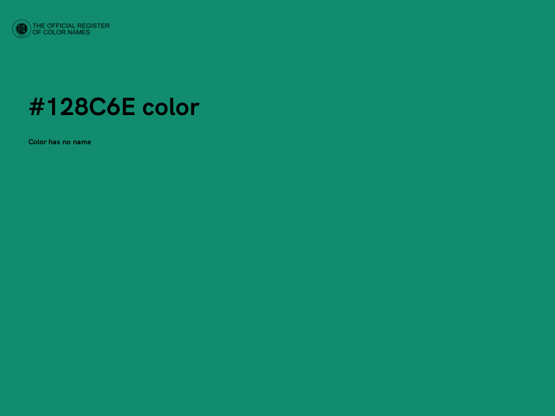 #128C6E color image