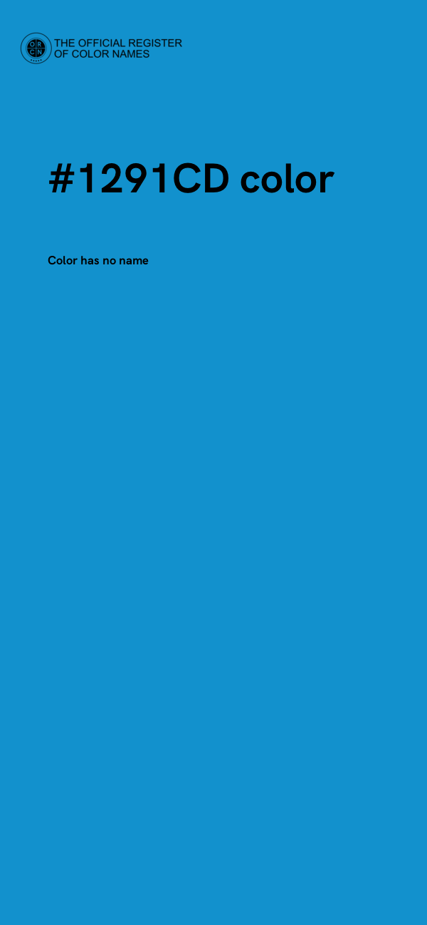 #1291CD color image