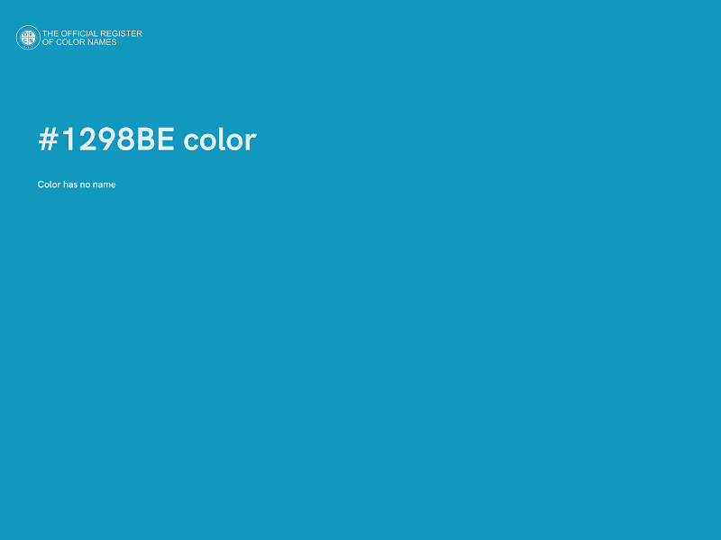 #1298BE color image