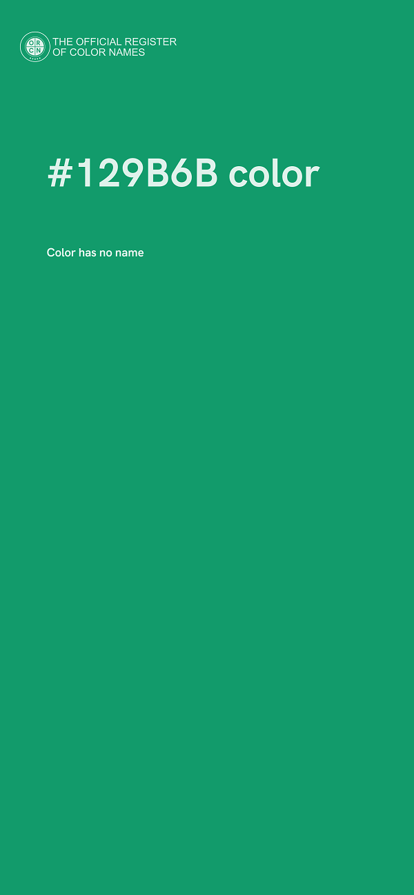 #129B6B color image