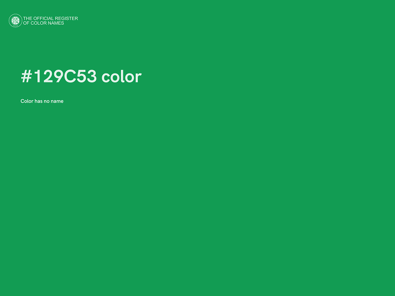 #129C53 color image
