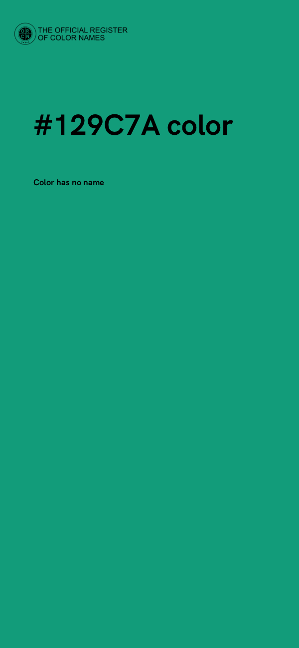 #129C7A color image