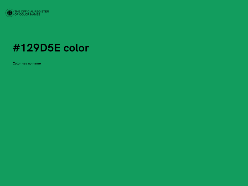 #129D5E color image