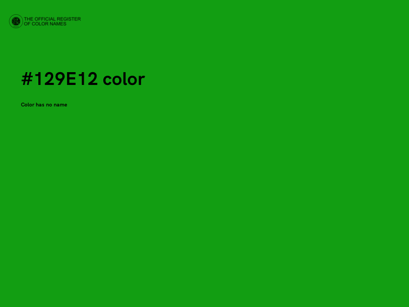 #129E12 color image